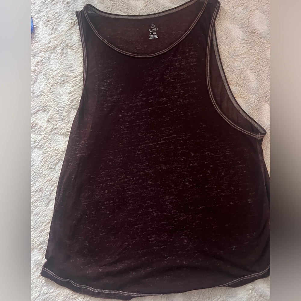 OFFLINE by Aerie Burnout Tank